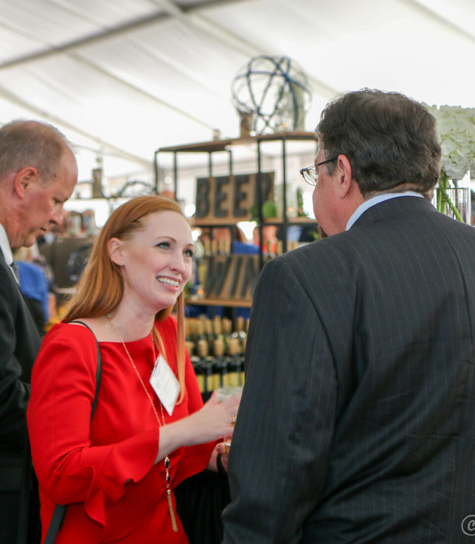 guests mingling milwaukee corporate event catering